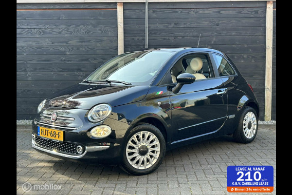 Fiat 500 1.0 Hybrid Rockstar Vol Lederen Bekleding / Clima / groot scherm carplay / Panodak / 56.460 KM!!