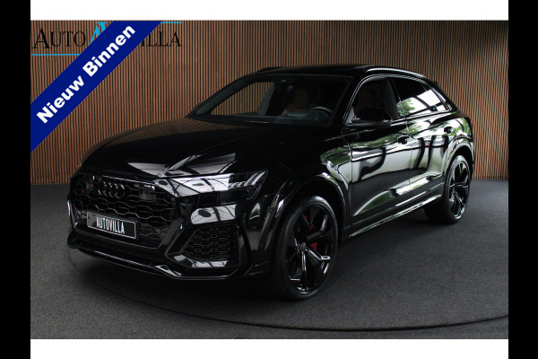 Audi RS Q8 4.0 TFSI B&O HUD Carbon ACC Panodak Leder Keyless Climate (4-zone) Elektr. bedienbaar achterklep Keyless Stoelventilatie Stoelverwarming Sportstoelen Plus Matrix LED LM velgen 23 inch BTW auto