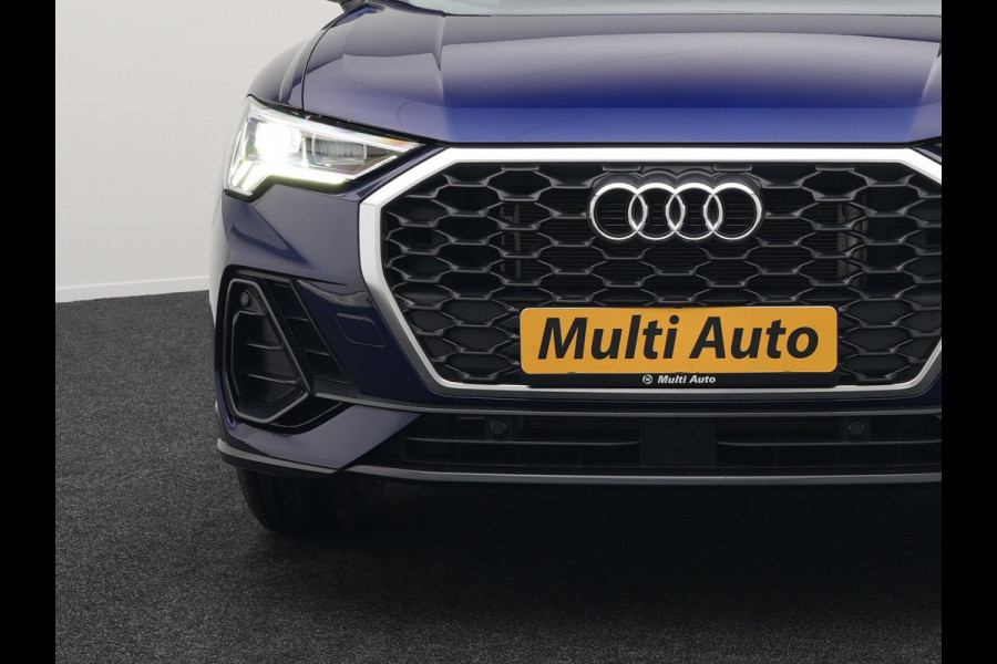 Audi Q3 Sportback 45 TFSI e Advanced Edition Plug In Hybrid 245pk Dealer O.H PHEV | Adaptive Cruise | Sonos Premium Sound | Matrix LED |  Virtual | Parkassist | Navi Plus | Stoelverwarming | BLIS |