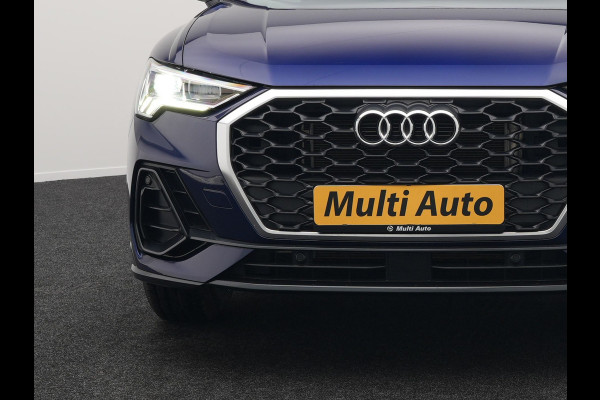 Audi Q3 Sportback 45 TFSI e Advanced Edition Plug In Hybrid 245pk Dealer O.H PHEV | Adaptive Cruise | Sonos Premium Sound | Matrix LED |  Virtual | Parkassist | Navi Plus | Stoelverwarming | BLIS |