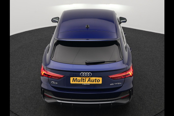 Audi Q3 Sportback 45 TFSI e Advanced Edition Plug In Hybrid 245pk Dealer O.H PHEV | Adaptive Cruise | Sonos Premium Sound | Matrix LED |  Virtual | Parkassist | Navi Plus | Stoelverwarming | BLIS |