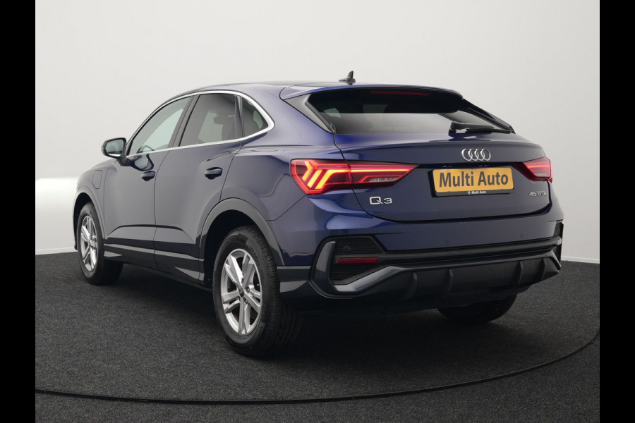 Audi Q3 Sportback 45 TFSI e Advanced Edition Plug In Hybrid 245pk Dealer O.H PHEV | Adaptive Cruise | Sonos Premium Sound | Matrix LED |  Virtual | Parkassist | Navi Plus | Stoelverwarming | BLIS |