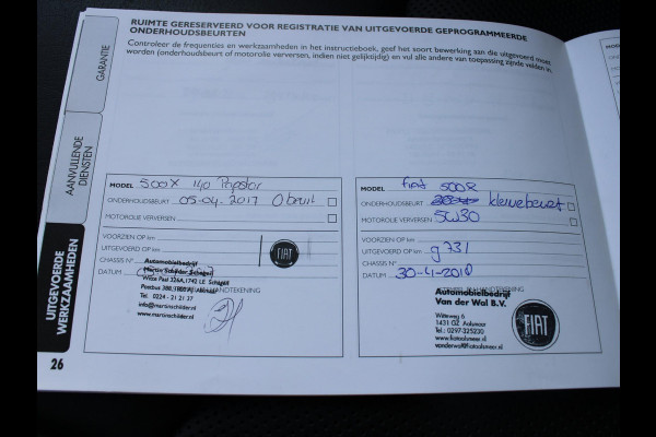 Fiat 500X 1.4 Turbo MultiAir PopStar | ELEKTRISCH SCHUIFDAK | TREKHAAK |
