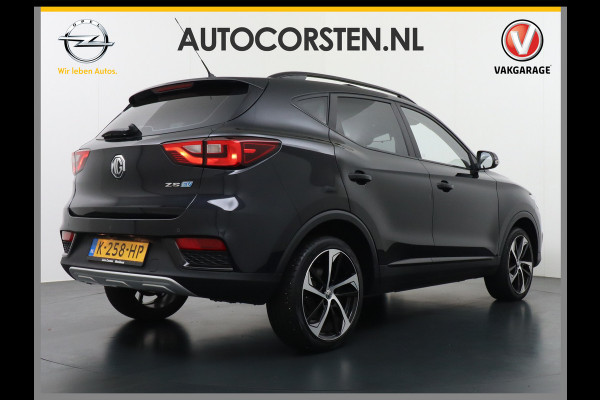 MG Mg Zs EV Luxury 45kWh Leder Panodak Camera Cruise Adaptief Apple Carplay Android Auto Stoelverwarming Airco Navi DAB Pdc Keyless Led Regensensor Lmv Bluetooth Connected services LaneAssist Verkeersbord detectie 1e Eigenaar Dealeronderhouden