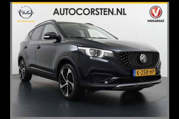 MG Mg Zs EV Luxury 45kWh Leder Panodak Camera Cruise Adaptief Apple Carplay Android Auto Stoelverwarming Airco Navi DAB Pdc Keyless Led Regensensor Lmv Bluetooth Connected services LaneAssist Verkeersbord detectie 1e Eigenaar Dealeronderhouden