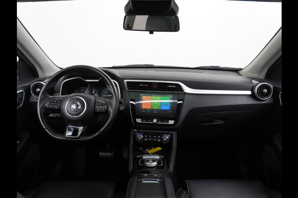 MG Mg Zs EV Luxury 45kWh Leder Panodak Camera Cruise Adaptief Apple Carplay Android Auto Stoelverwarming Airco Navi DAB Pdc Keyless Led Regensensor Lmv Bluetooth Connected services LaneAssist Verkeersbord detectie 1e Eigenaar Dealeronderhouden