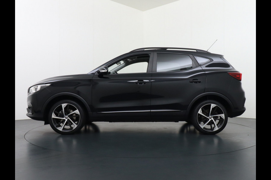 MG Mg Zs EV Luxury 45kWh Leder Panodak Camera Cruise Adaptief Apple Carplay Android Auto Stoelverwarming Airco Navi DAB Pdc Keyless Led Regensensor Lmv Bluetooth Connected services LaneAssist Verkeersbord detectie 1e Eigenaar Dealeronderhouden