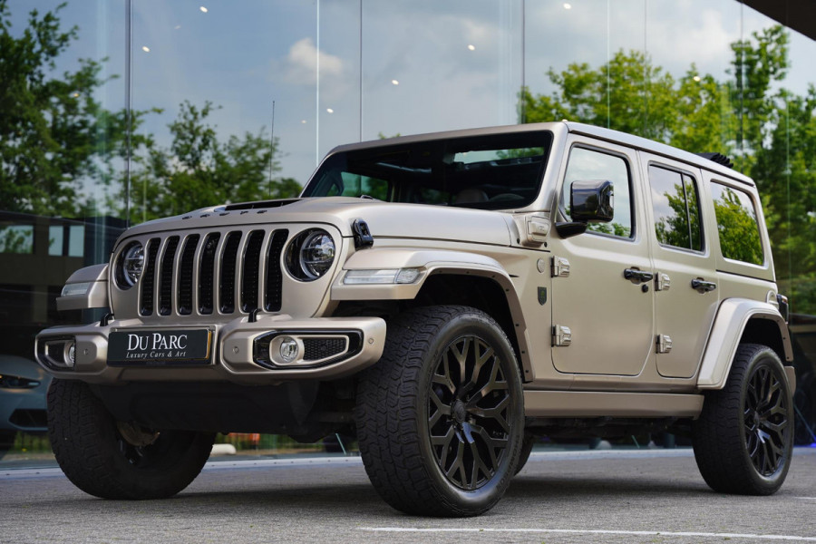 Jeep Wrangler Unlimited BRUTE 4xe 380 Rubicon BTW Performance Pack Skyview
