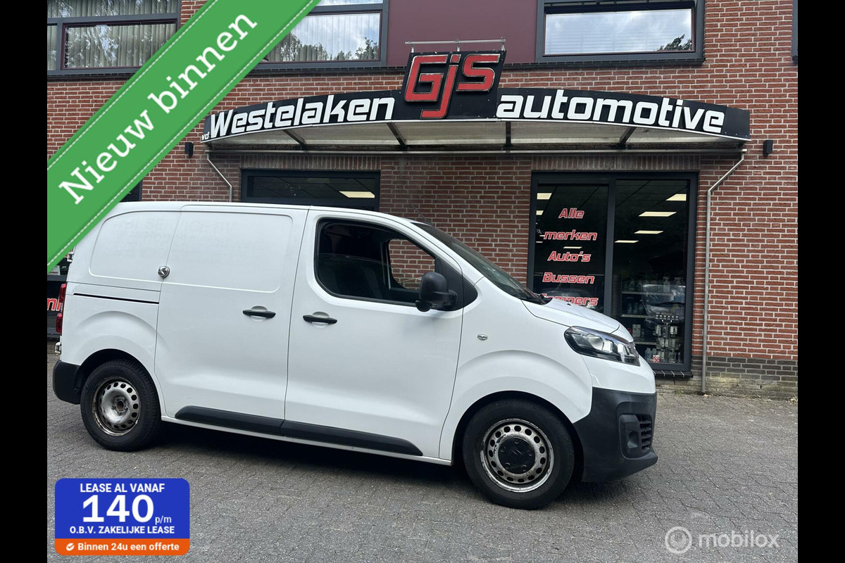 Citroën Jumpy bestel 1.6 BlueHDI 95 Comfort Economy XS Citroën Jumpy bestel 1.6 BlueHDI 95 Comfort Economy XS