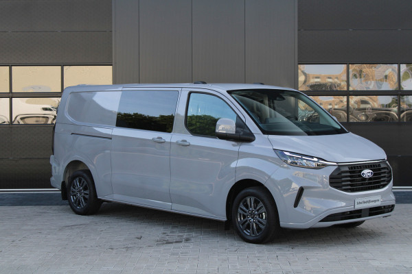 Ford Transit Custom 320 2.0 TDCI L2H1 Limited DC 170pk - 1+1 Stoel - ACC - Navi - 360 Camera - Omvormer - 2x Schuif - Rijklaar