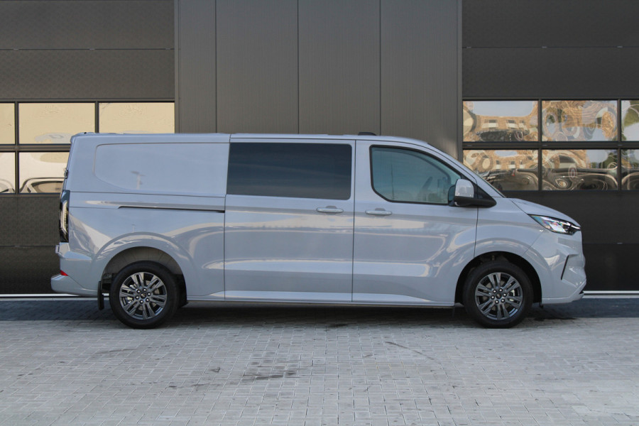 Ford Transit Custom 320 2.0 TDCI L2H1 Limited DC 170pk - 1+1 Stoel - ACC - Navi - 360 Camera - Omvormer - 2x Schuif - Rijklaar