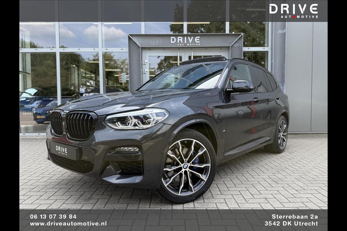BMW X3 xDrive30e High Executive M-Sport|SOH90%|Pano|H/K|Leder|Trekhaak|20" BMW X3 xDrive30e High Executive M-Sport|SOH90%|Pano|H/K|Leder|Trekhaak|20"