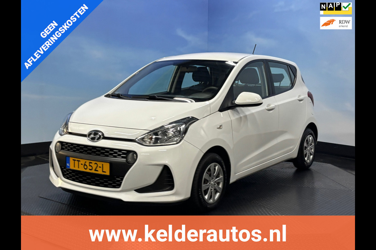 Hyundai i10 1.0i Comfort Airco | Navi | Cruise | 5 deurs | Elktr. pakket Hyundai i10 1.0i Comfort Airco | Navi | Cruise | 5 deurs | Elktr. pakket