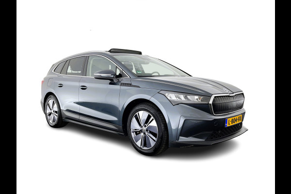 Škoda ENYAQ iV 80 Luxus [ 3-Fase ] (INCL-BTW) *PANO | LUXURY-LEATHER | HEAD-UP | ADAPTIVE-CRUISE | MEMORY-PACK | FULL-LED | DIGI-COCKPIT | BLIND-SPOT | NAVI-FULLMAP | KEYLESS | CAMERA | HEATED-SPORTSEATS | KEYLESS | 19"ALU*