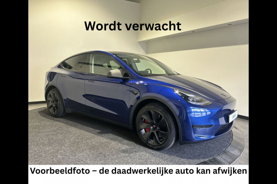 Tesla Model Y RWD 58 kWh | Prachtig blauw | Wit lederen interieur |