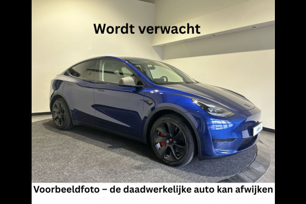 Tesla Model Y RWD 58 kWh | Prachtig blauw | Wit lederen interieur |