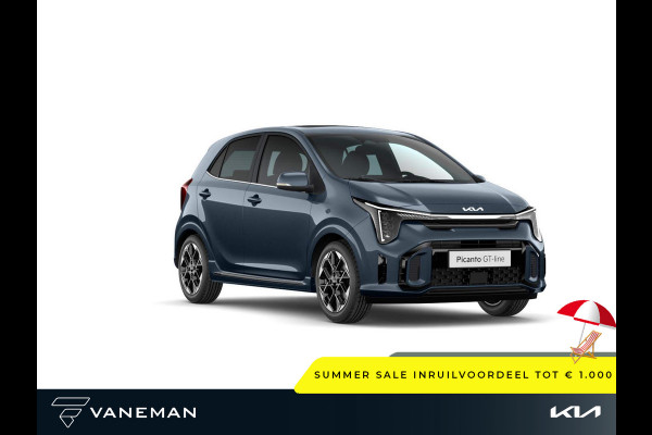 Kia Picanto 1.0 DPI GT-Line 5p. | 5-zits | Zelf samenstellen