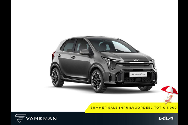 Kia Picanto 1.0 DPI GT-Line | Apple Carplay/Android Auto | Cruise control en stuurhulp