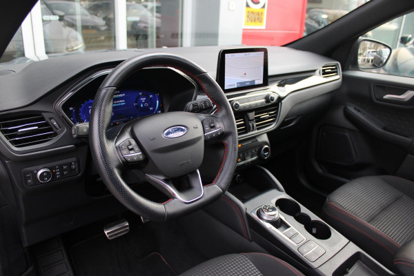 Ford Kuga 2.5 225PK PHEV ST-LINE | PANORAMISCH SCHUIF/KANTEL DAK | ELEKTRISCH BEDIENBARE ACHTERKLEP  | 360° CAMERA | KEYLESS ENTRY/START | CLIMATE CONTROL | ADAPTIVE CRUISE CONTROL | DAB+ RADIO | DRAADLOZE TELEFOONLADER | NAVIGATIE | APPLE CARPLAY/ANDROID AUTO | DODEHOEK DETECTIE | 19" LICHTMETALEN VELGEN |