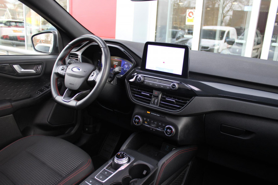 Ford Kuga 2.5 225PK PHEV ST-LINE | PANORAMISCH SCHUIF/KANTEL DAK | ELEKTRISCH BEDIENBARE ACHTERKLEP  | 360° CAMERA | KEYLESS ENTRY/START | CLIMATE CONTROL | ADAPTIVE CRUISE CONTROL | DAB+ RADIO | DRAADLOZE TELEFOONLADER | NAVIGATIE | APPLE CARPLAY/ANDROID AUTO | DODEHOEK DETECTIE | 19" LICHTMETALEN VELGEN |