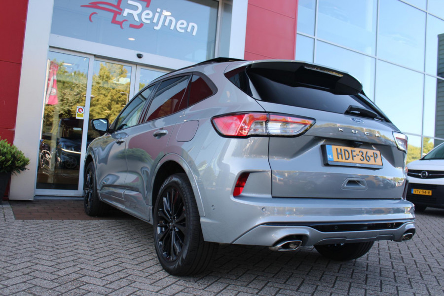 Ford Kuga 2.5 225PK PHEV ST-LINE | PANORAMISCH SCHUIF/KANTEL DAK | ELEKTRISCH BEDIENBARE ACHTERKLEP  | 360° CAMERA | KEYLESS ENTRY/START | CLIMATE CONTROL | ADAPTIVE CRUISE CONTROL | DAB+ RADIO | DRAADLOZE TELEFOONLADER | NAVIGATIE | APPLE CARPLAY/ANDROID AUTO | DODEHOEK DETECTIE | 19" LICHTMETALEN VELGEN |