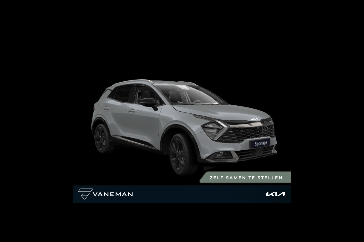 Kia Sportage 1.6 T-GDi MHEV Dark Edition | Cruise control adaptief met Stop&Go en stuurhulp | Zelf samenstellen Kia Sportage 1.6 T-GDi MHEV Dark Edition | Cruise control adaptief met Stop&Go en stuurhulp | Zelf samenstellen