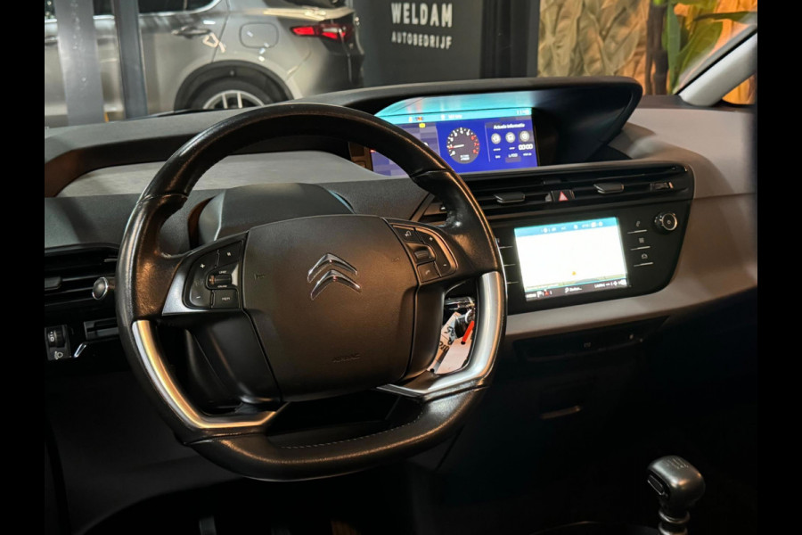 Citroën C4 Picasso SpaceTourer 1.2 PureTech Garantie LED CarPlay Navi Clima Cruise Lane PDC Rijklaar