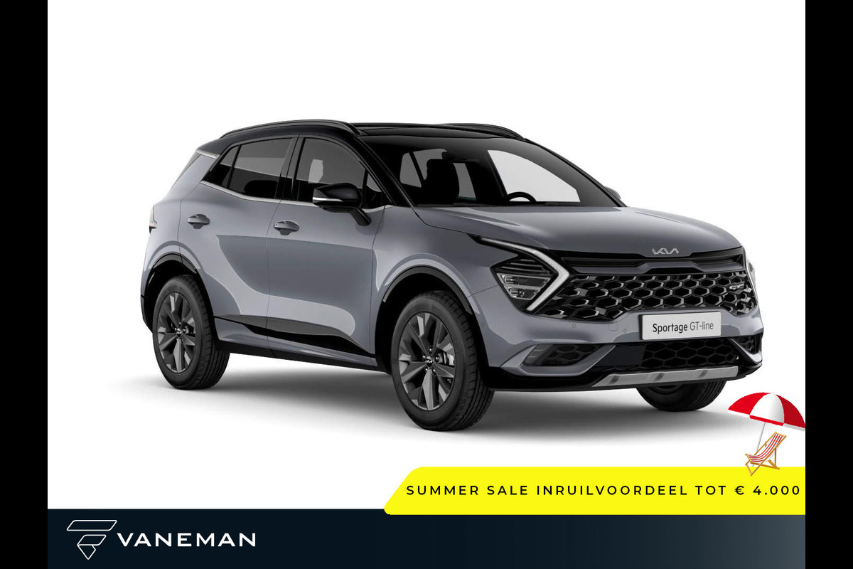 Kia Sportage 1.6 T-GDi Hybrid GT-PlusLine | Binnenkort leverbaar | Voorstoelen verwarmd Kia Sportage 1.6 T-GDi Hybrid GT-PlusLine | Binnenkort leverbaar | Voorstoelen verwarmd