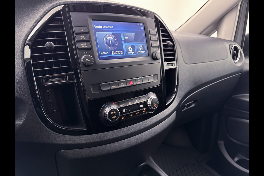 Mercedes-Benz Vito 114 CDI Extra Lang Dubbele Cabine XL 24 Maanden Certified Garantie LED Trekhaak Apple Carplay/Android Auto Achteruitrijcamera Cr