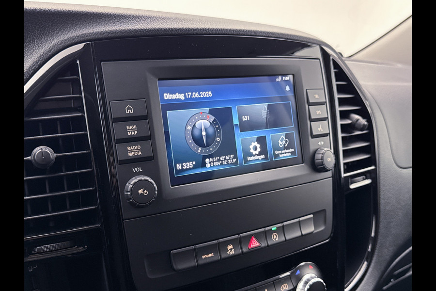 Mercedes-Benz Vito 114 CDI Extra Lang Dubbele Cabine XL 24 Maanden Certified Garantie LED Trekhaak Apple Carplay/Android Auto Achteruitrijcamera Cr
