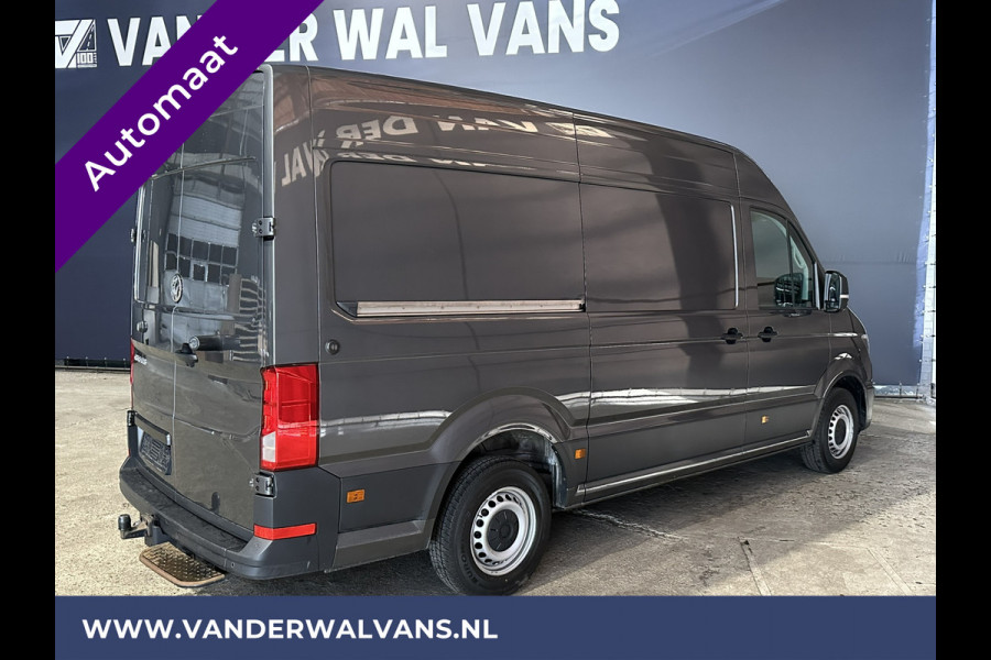 Volkswagen Crafter 2.0 TDI 141pk Automaat L3H3 L2H2 Euro6 Airco | Camera | Navigatie | 3000kg Trekhaak | Cruisecontrol Chauffeursstoel, Parkeersensoren, Stoelverwarming, Bijrijdersbank
