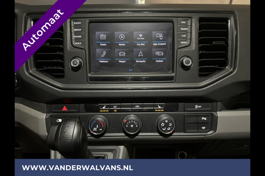 Volkswagen Crafter 2.0 TDI 141pk Automaat L3H3 L2H2 Euro6 Airco | Camera | Navigatie | 3000kg Trekhaak | Cruisecontrol Chauffeursstoel, Parkeersensoren, Stoelverwarming, Bijrijdersbank