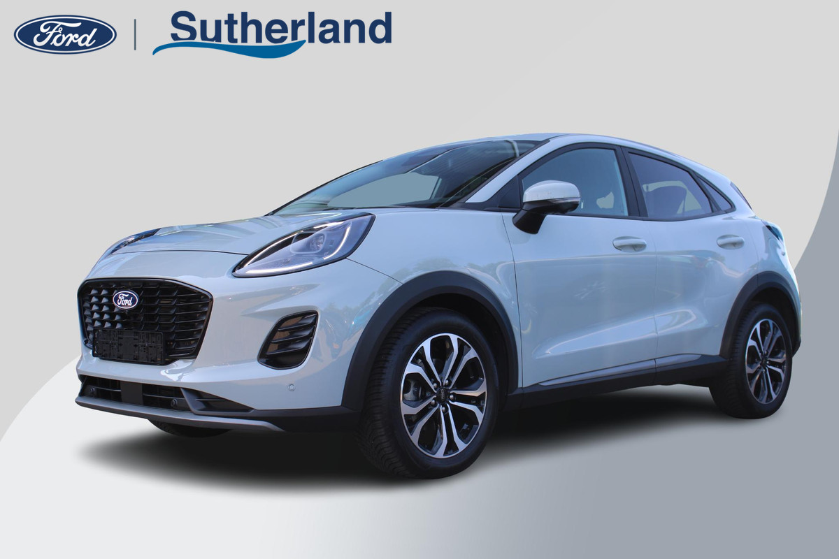 Ford Puma 1.0 EcoBoost Hybrid Titanium 125pk | Driver Assistance Pack | Winterpack | Comfort Pack | Elek. Achterklep | Verlengde Fabrieksgarantie tot 10-2028 Ford Puma 1.0 EcoBoost Hybrid Titanium 125pk | Driver Assistance Pack | Winterpack | Comfort Pack | Elek. Achterklep | Verlengde Fabrieksgarantie tot 10-2028