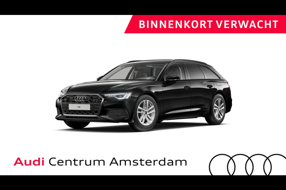 Audi A6 Avant 50 TFSI e quattro 299pk | Komt half juli binnen | Trekhaak | Navigatie | Keyless Entry | 19 inch Lichtmetalen velgen | Parkeersensoren voor en achter | Stoelverwarming Audi A6 Avant 50 TFSI e quattro 299pk | Komt half juli binnen | Trekhaak | Navigatie | Keyless Entry | 19 inch Lichtmetalen velgen | Parkeersensoren voor en achter | Stoelverwarming