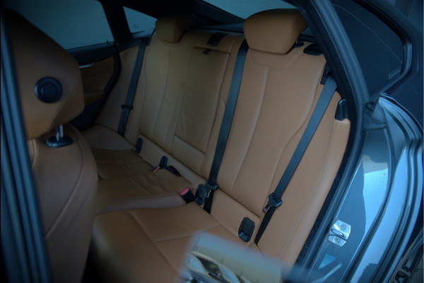 BMW 4 Serie Gran Coupé 418i High Executive M Sport | Stoelverwarming | Camera | Cognac Leer | Keyless | Shadow Line | Hifi | Automaat | NAP | DAB | LED | Navigatie Prof. | Cruise Control |