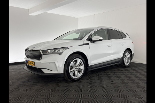 Škoda ENYAQ iV 80 (INCL.BTW) *DIGI-COCKPIT | FULL-LED | 1/2LEATHER | BLINDSPOT | CAMERA | NAVI-FULLMAP | DAB+ | KEYLESS | 19''ALU*