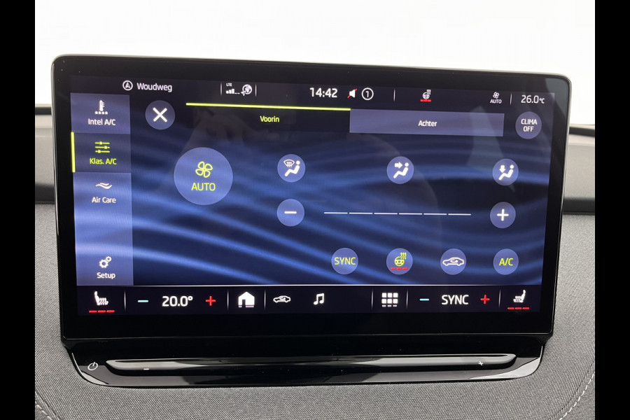 Škoda ENYAQ iV 80 (INCL.BTW) *DIGI-COCKPIT | FULL-LED | 1/2LEATHER | BLINDSPOT | CAMERA | NAVI-FULLMAP | DAB+ | KEYLESS | 19''ALU*