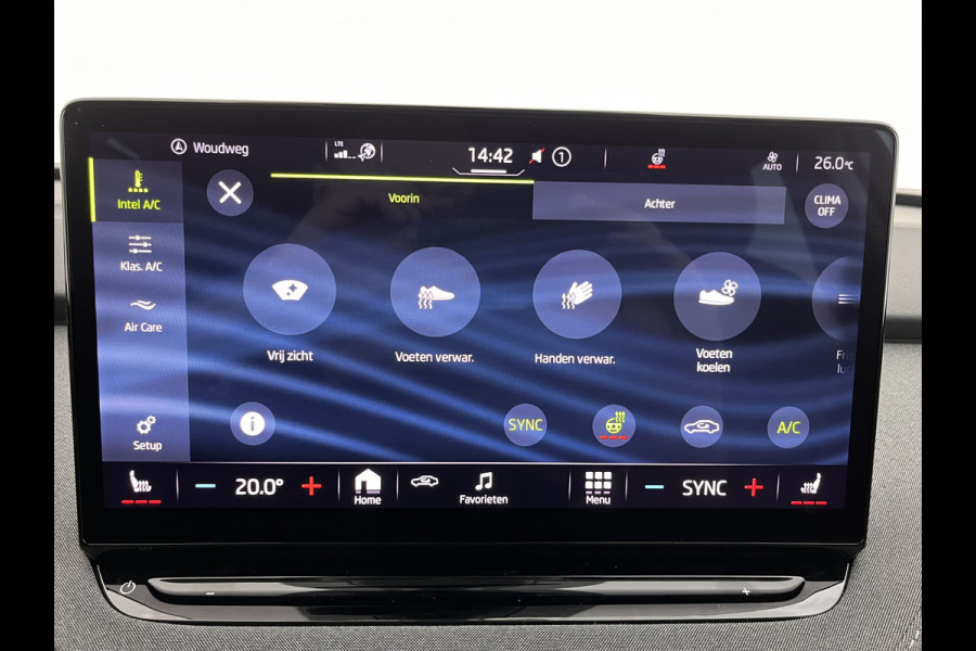 Škoda ENYAQ iV 80 (INCL.BTW) *DIGI-COCKPIT | FULL-LED | 1/2LEATHER | BLINDSPOT | CAMERA | NAVI-FULLMAP | DAB+ | KEYLESS | 19''ALU*