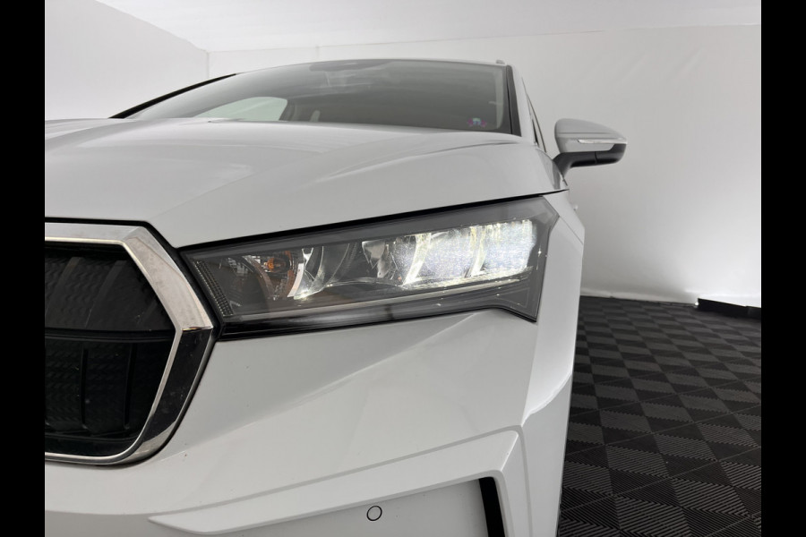 Škoda ENYAQ iV 80 (INCL.BTW) *DIGI-COCKPIT | FULL-LED | 1/2LEATHER | BLINDSPOT | CAMERA | NAVI-FULLMAP | DAB+ | KEYLESS | 19''ALU*