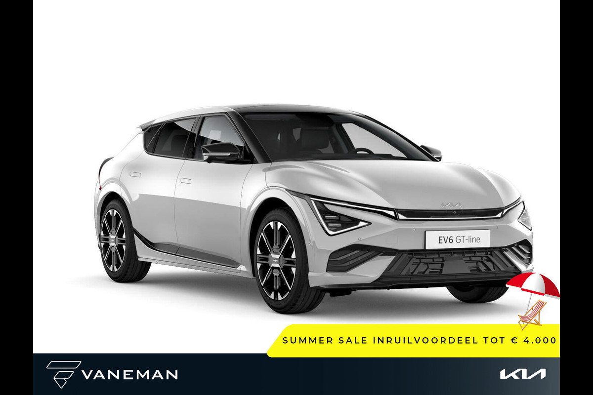 Kia Ev6 GT-Line 84 kWh | Autonomous Emergency Braking | Sfeerverlichting | Panoramadak Kia Ev6 GT-Line 84 kWh | Autonomous Emergency Braking | Sfeerverlichting | Panoramadak