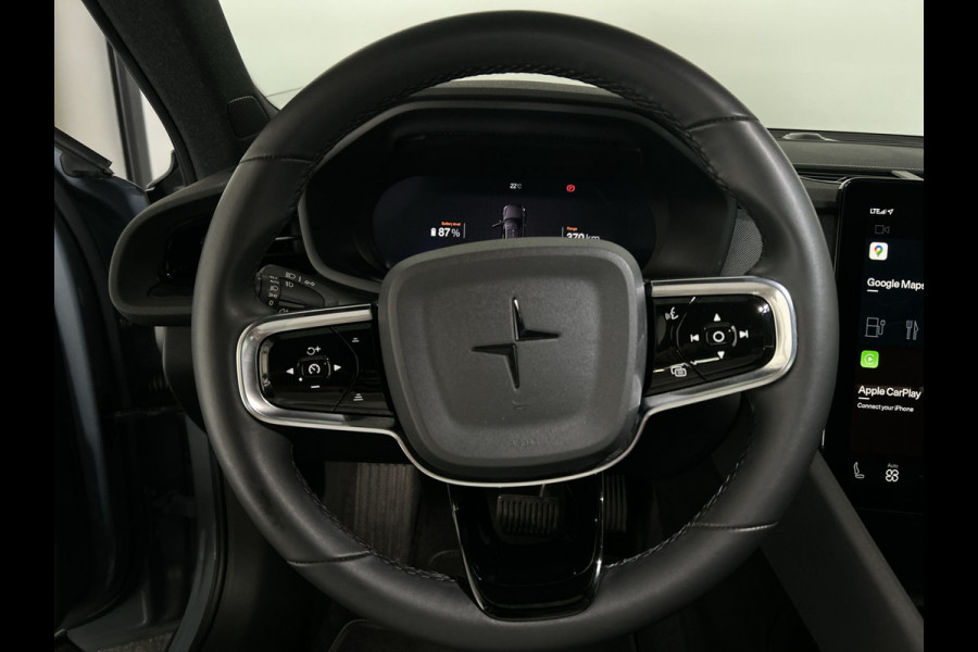 Polestar 2 Long Range Single Motor 78 kWh | Voorstoelen verwarmd | Uitwijk assistens | Rijstrooksensor met correctie