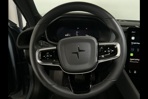 Polestar 2 Long Range Single Motor 78 kWh | Voorstoelen verwarmd | Uitwijk assistens | Rijstrooksensor met correctie