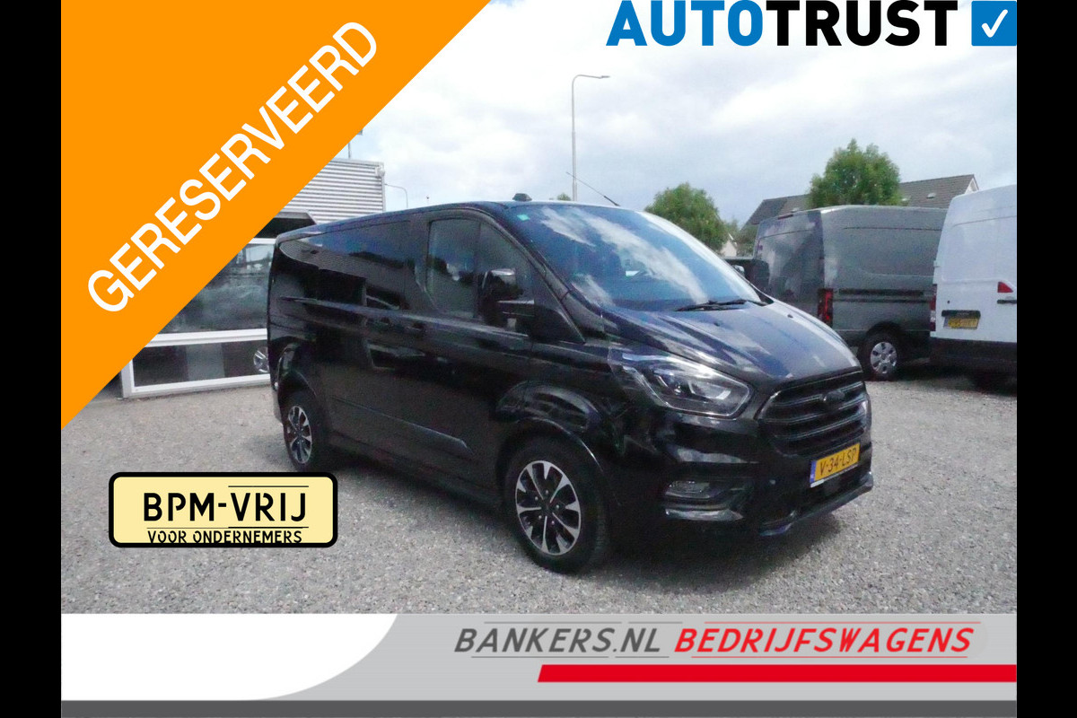Ford Transit Custom 2.0 TDCI 185PK, L1H1, Sport, Dubbel Cabine, Automaat, FULL OPTIONS Ford Transit Custom 2.0 TDCI 185PK, L1H1, Sport, Dubbel Cabine, Automaat, FULL OPTIONS