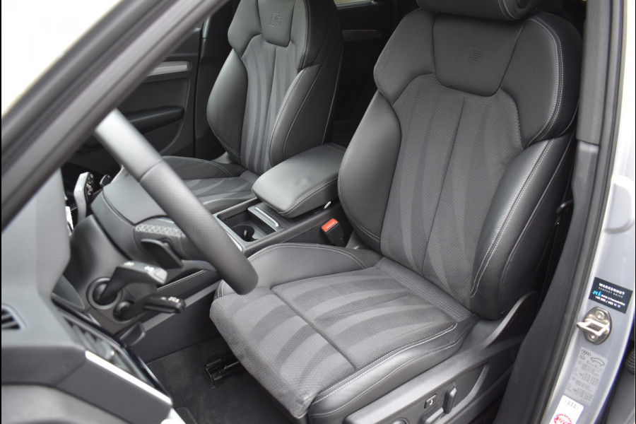 Audi Q5 55 TFSI e S-Line 367 Pk Luchtvering Trekhaak Matrix ACC Sfeerverlichting 20 Inch