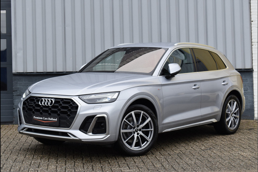 Audi Q5 55 TFSI e S-Line 367 Pk Luchtvering Trekhaak Matrix ACC Sfeerverlichting 20 Inch