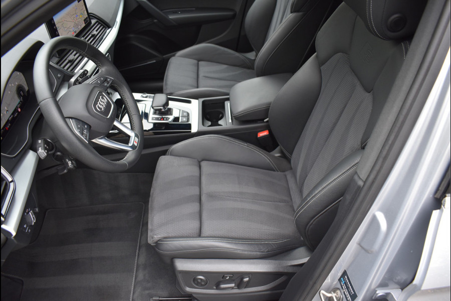 Audi Q5 55 TFSI e S-Line 367 Pk Luchtvering Trekhaak Matrix ACC Sfeerverlichting 20 Inch