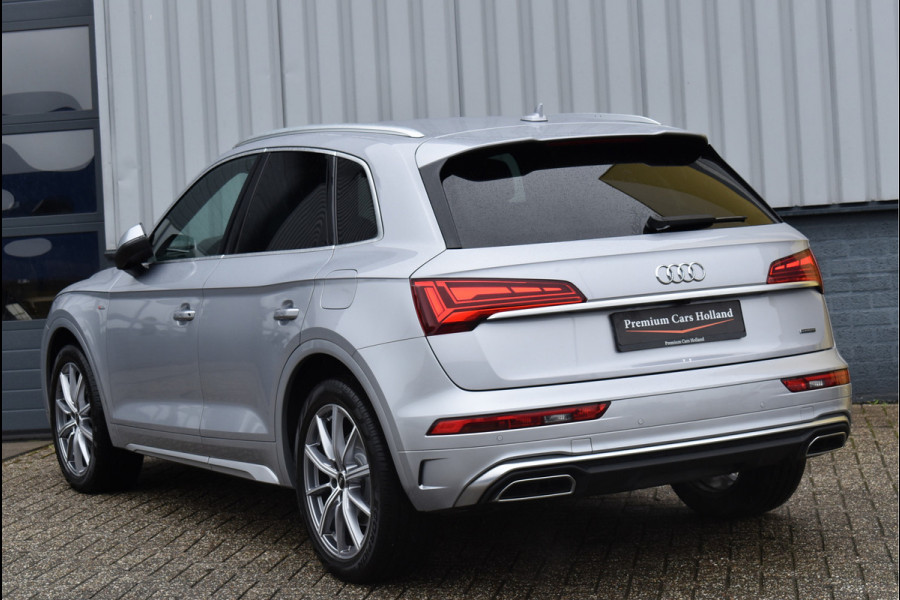 Audi Q5 55 TFSI e S-Line 367 Pk Luchtvering Trekhaak Matrix ACC Sfeerverlichting 20 Inch