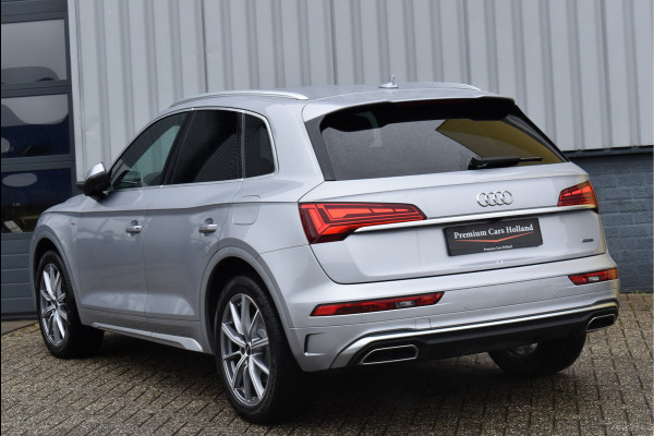Audi Q5 55 TFSI e S-Line 367 Pk Luchtvering Trekhaak Matrix ACC Sfeerverlichting 20 Inch