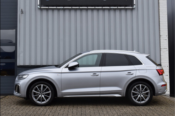 Audi Q5 55 TFSI e S-Line 367 Pk Luchtvering Trekhaak Matrix ACC Sfeerverlichting 20 Inch