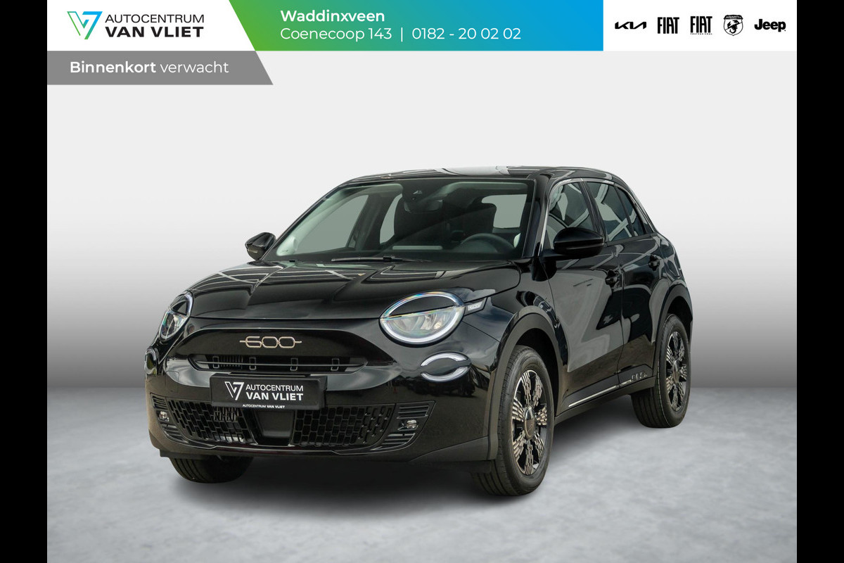 Fiat 600 1.2 Hybrid 110pk Black Edition | Uit voorraad leverbaar ! Fiat 600 1.2 Hybrid 110pk Black Edition | Uit voorraad leverbaar !